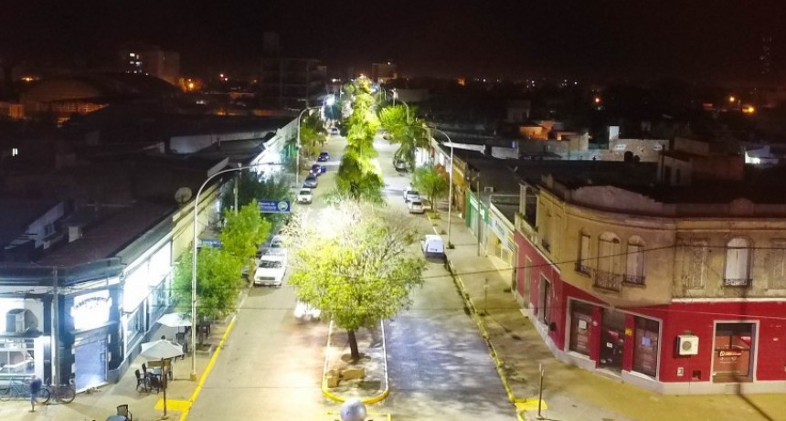 El turno de Villa Ramallo: El Gobierno local avanza con el recambio lumínico a led