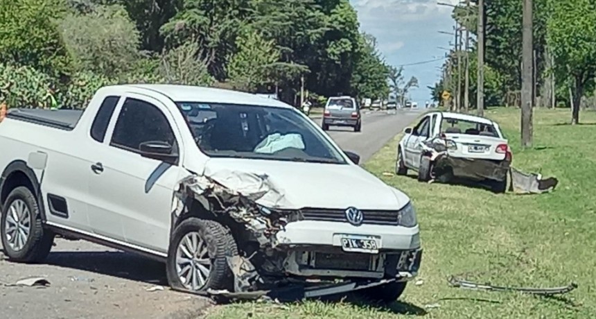Violento accidente en la ruta provincial 51 a la altura de calle Ponce de León