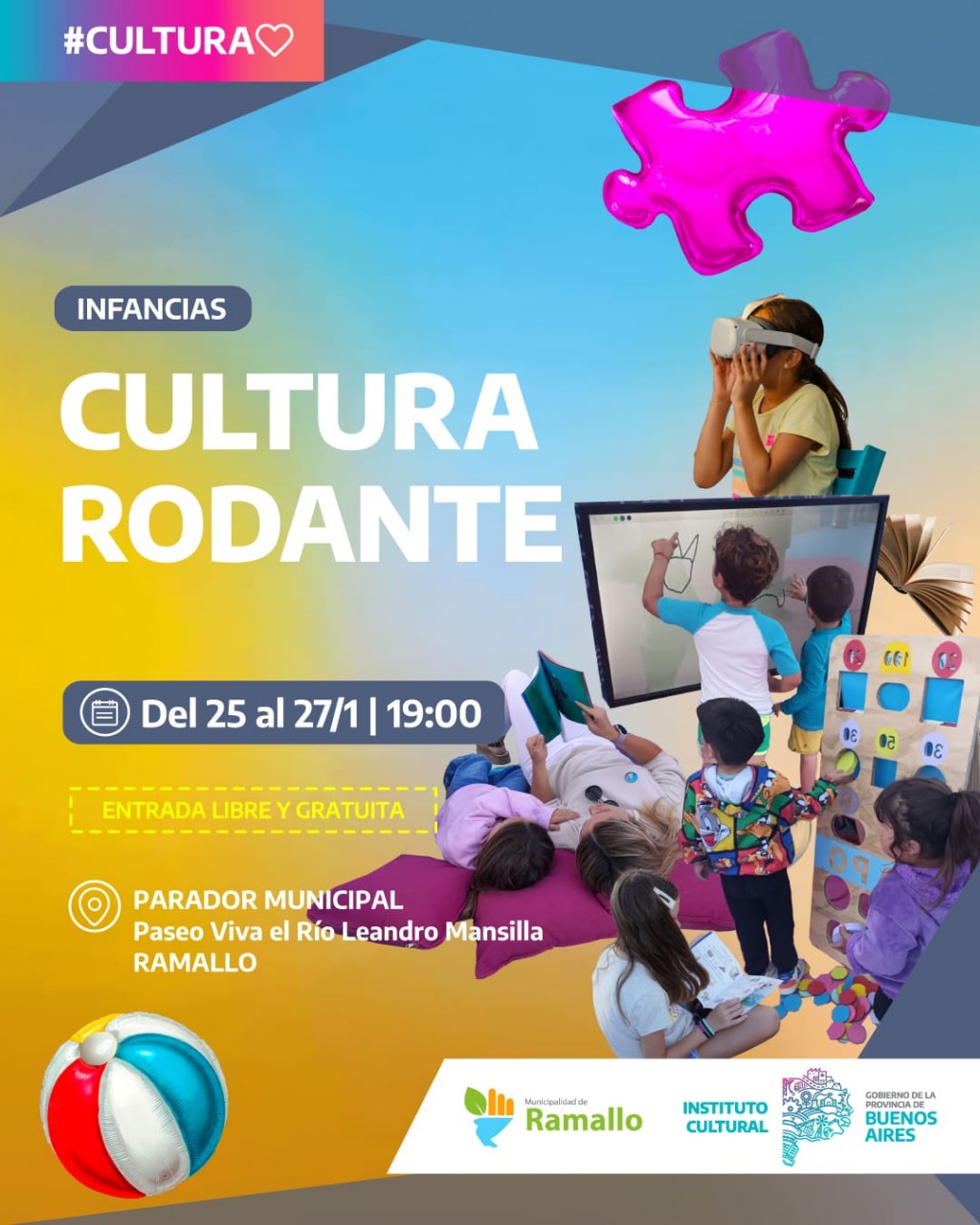 Ramallo se prepara para un fin de semana a pleno con pesca, rock y Cultura Rodante