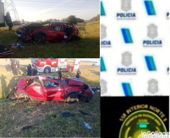 Una jornada intensa para los Bomberos: incendios y un trágico vuelco en la Ruta 9