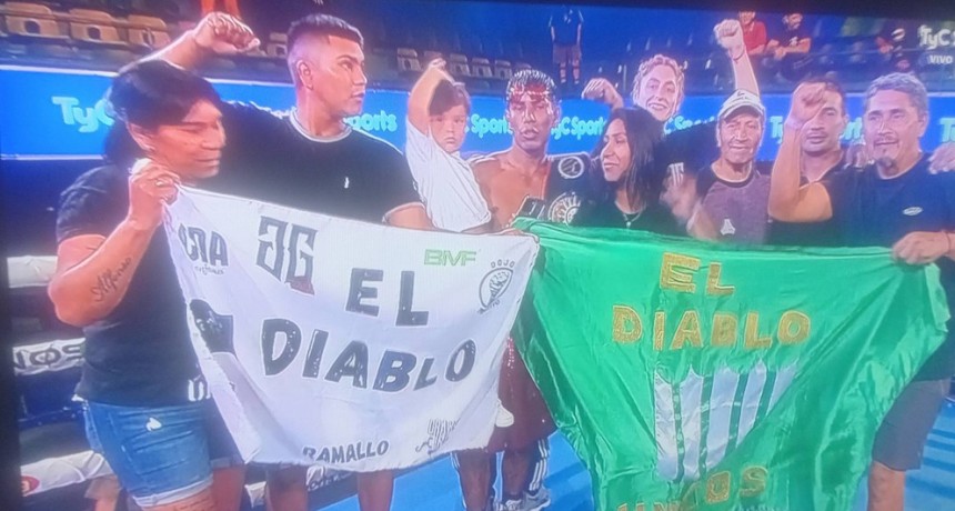 Boxeo: El ramallense Uncos venció al número uno del ranking argentino y se consagró campeón Fedelatin Supergallo AMB