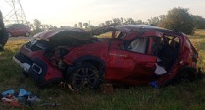 Una jornada intensa para los Bomberos: incendios y un trágico vuelco en la Ruta 9