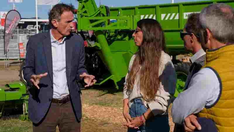 Katopodis prometió obras en caminos rurales y balanzas dinámicas en rutas bonaerenses desde Expoagro