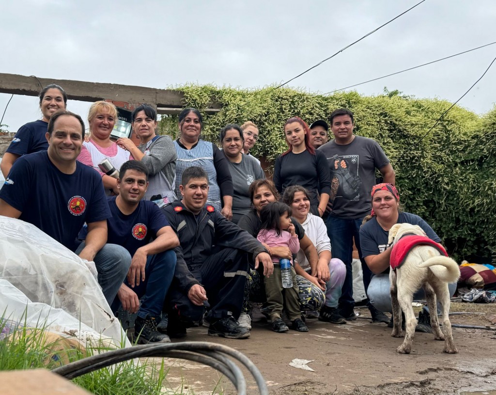 Ramallo se solidariza con Bahía Blanca: una campaña que lleva alivio tras el temporal