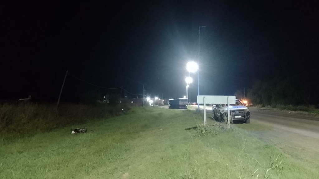 Siniestro vial con un motociclista gravemente herido en Villa General Savio