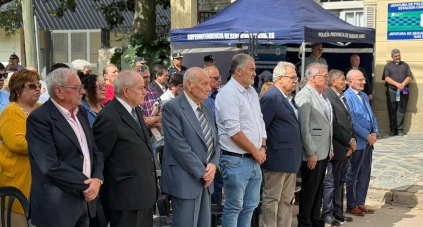 A 50 a&ntilde;os del atentado en Fiplasto, Ramallo record&oacute; a los cuatro polic&iacute;as asesinados
