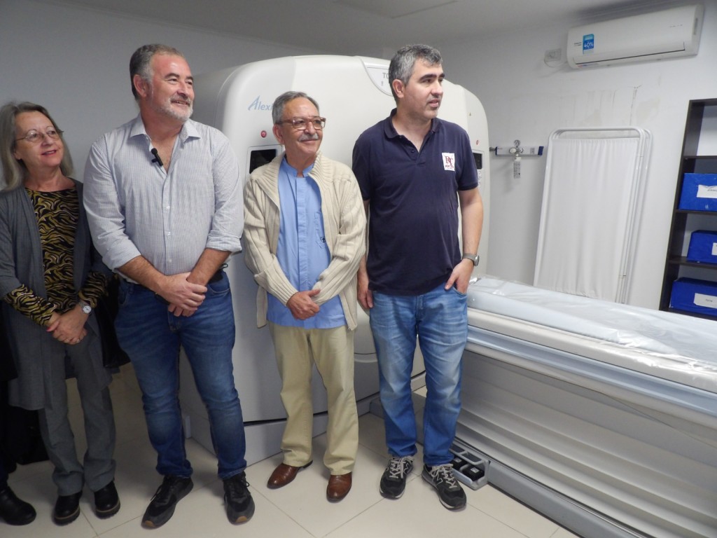 El intendente Mauro Poletti anunció que el tomógrafo del hospital José María Gomendio vuelve a funcionar