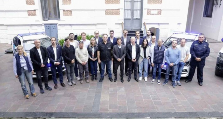 Ramallo se suma al Fondo de Seguridad de Kicillof: más patrulleros y recursos para combatir el delito
