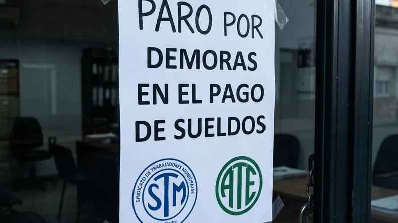 Paro municipal en San Pedro por atraso salarial