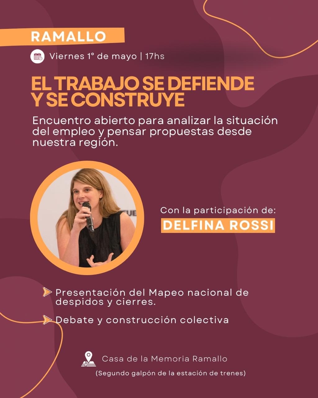 Encuentro en Ramallo para debatir el empleo con la participaci&oacute;n de Delfina Rossi