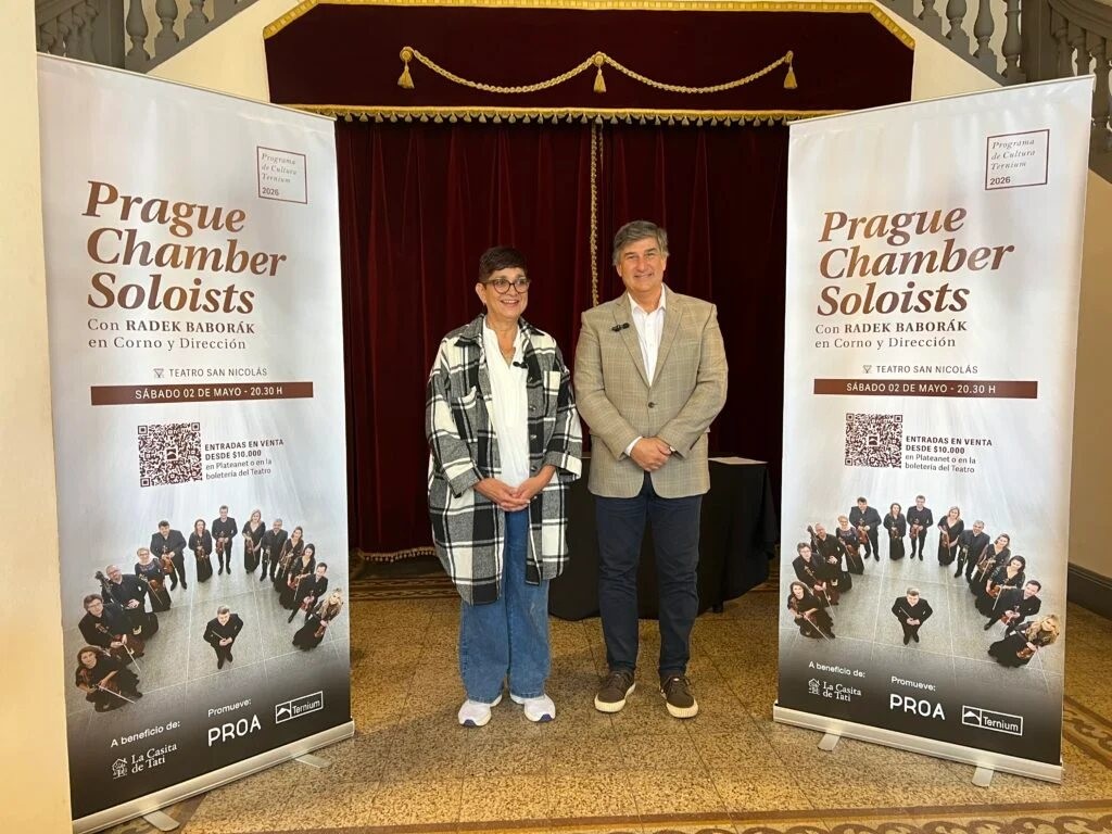 Cultura Ternium trae a la Orquesta de Cuerdas de Praga para un show solidario en beneficio de &ldquo;La Casa de Tati&rdquo;