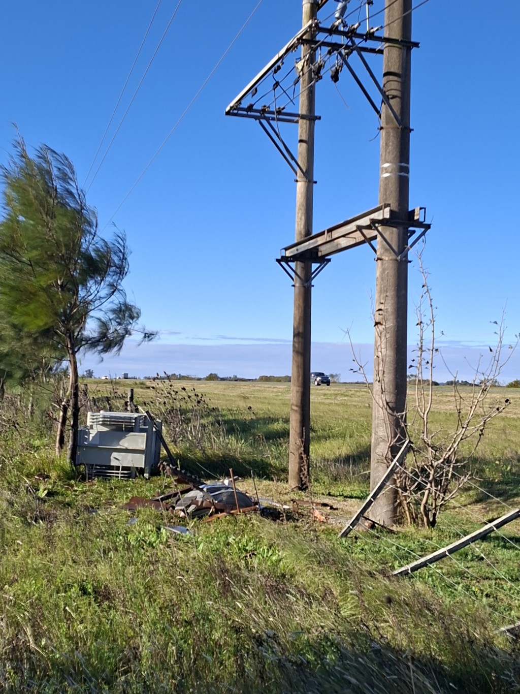 Golpe a la infraestructura rural: roban un transformador en cercan&iacute;as del establecimiento Santa Celestina