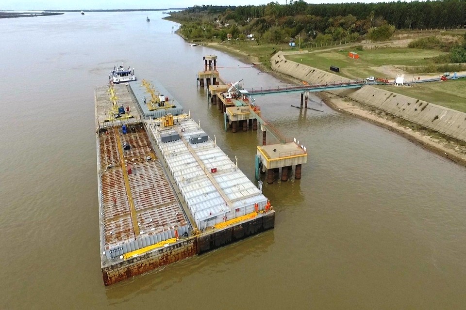 Wozniak: "Hoy habr&iacute;a m&aacute;s de 300 personas trabajando si la obra del puerto estuviera en marcha"