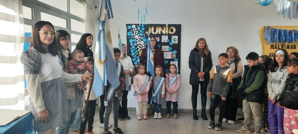 La Escuela de Atención Temprana Nº1 se sumó a la campaña “Malvinas siempre cerca”