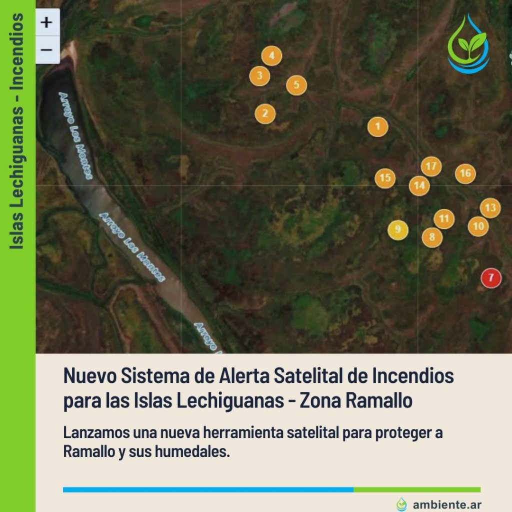 De Ramallo al monitoreo satelital: un ingeniero desarroll&oacute; una plataforma gratuita para detectar incendios en tiempo real