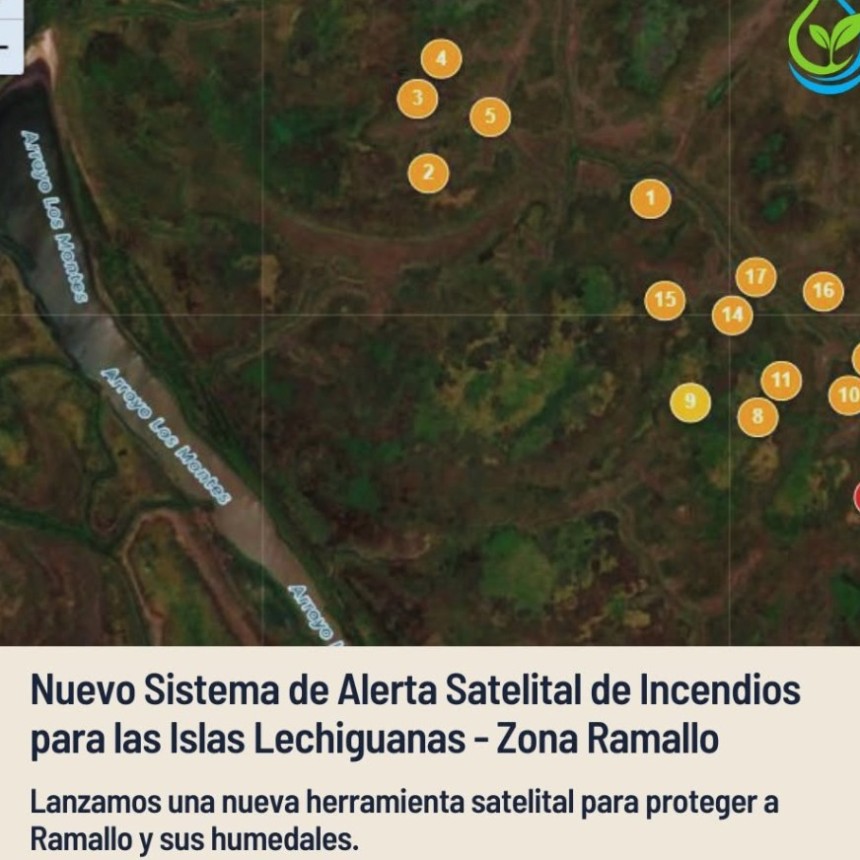 De Ramallo al monitoreo satelital: un ingeniero desarroll&oacute; una plataforma gratuita para detectar incendios en tiempo real