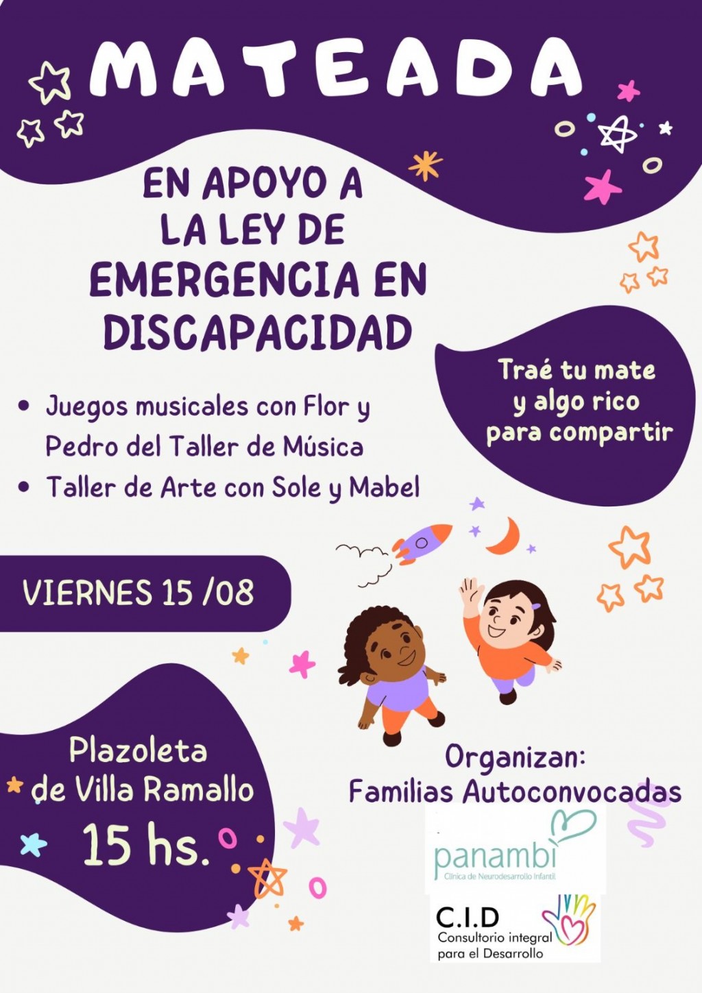 Mateada por la Ley de Emergencia en Discapacidad