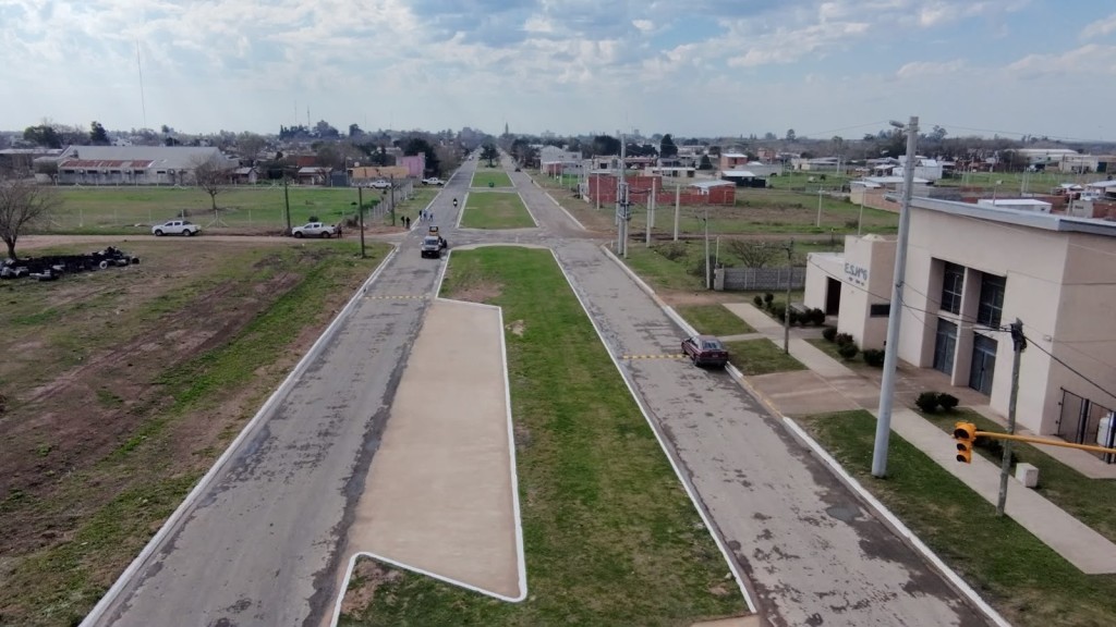 Barrio Libertad dej&oacute; atr&aacute;s el barro: Ramallo inaugur&oacute; las 12 cuadras pavimentadas de avenida Mitre