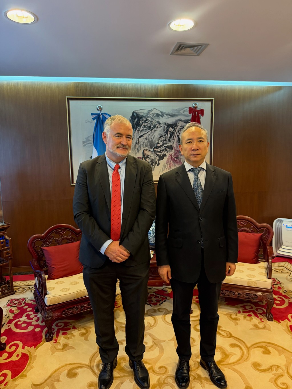 Poletti: &ldquo;China puede estar interesada en el potencial productivo de Ramallo&rdquo;