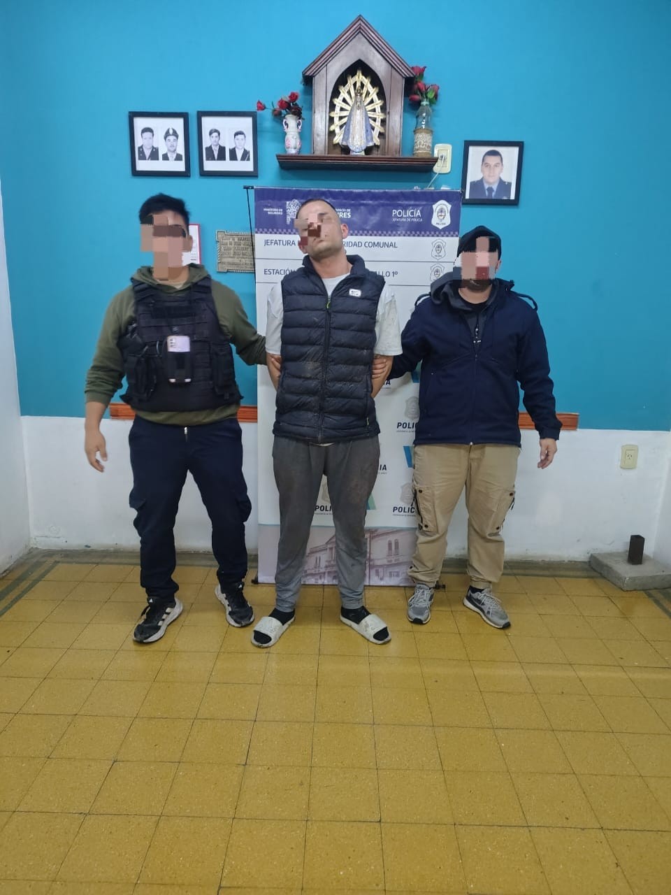 Allanamiento y aprehensi&oacute;n por hurto esclarecido en Ramallo