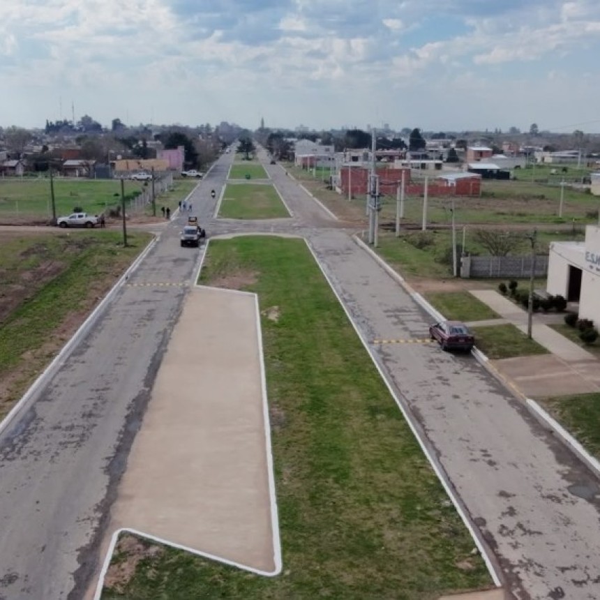 Barrio Libertad dej&oacute; atr&aacute;s el barro: Ramallo inaugur&oacute; las 12 cuadras pavimentadas de avenida Mitre
