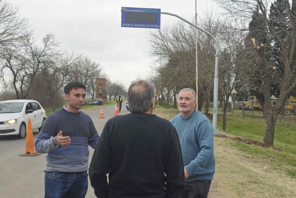 Ramallo refuerza la seguridad con lectores de patente: 