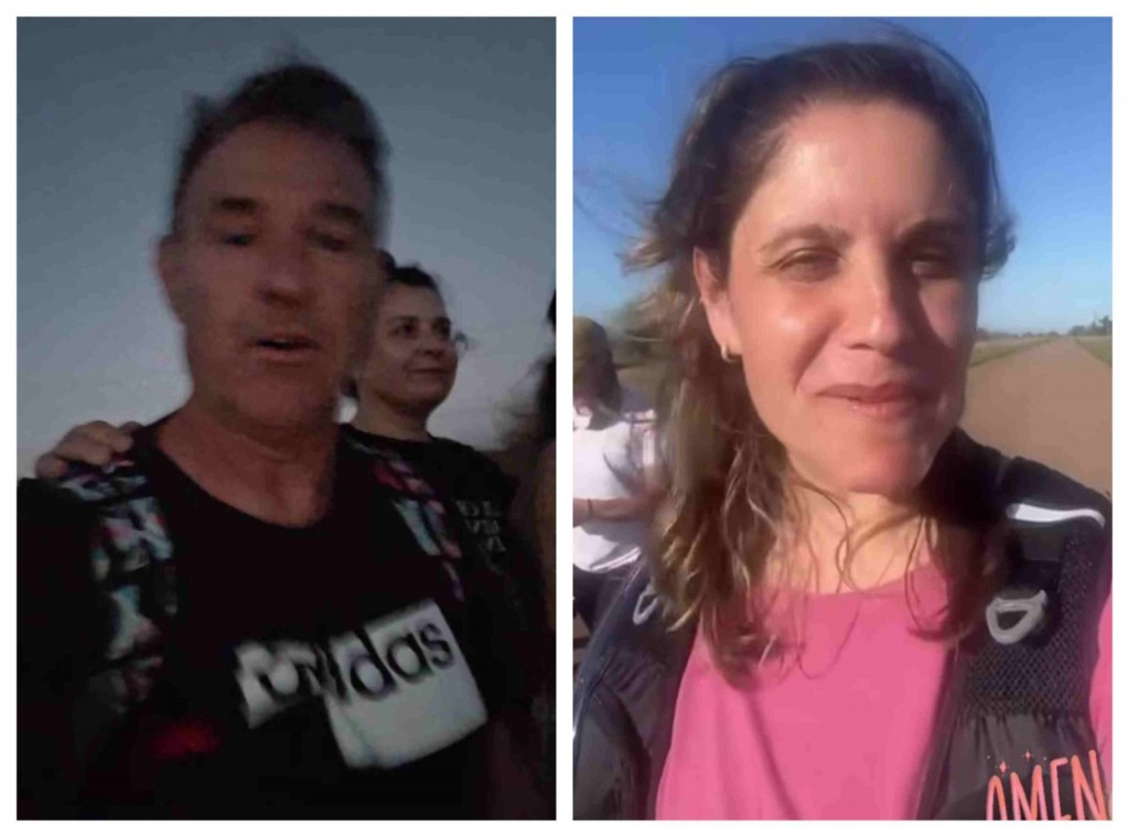Serra y Giammaria coincidieron en la peregrinación a la Virgen del Rosario