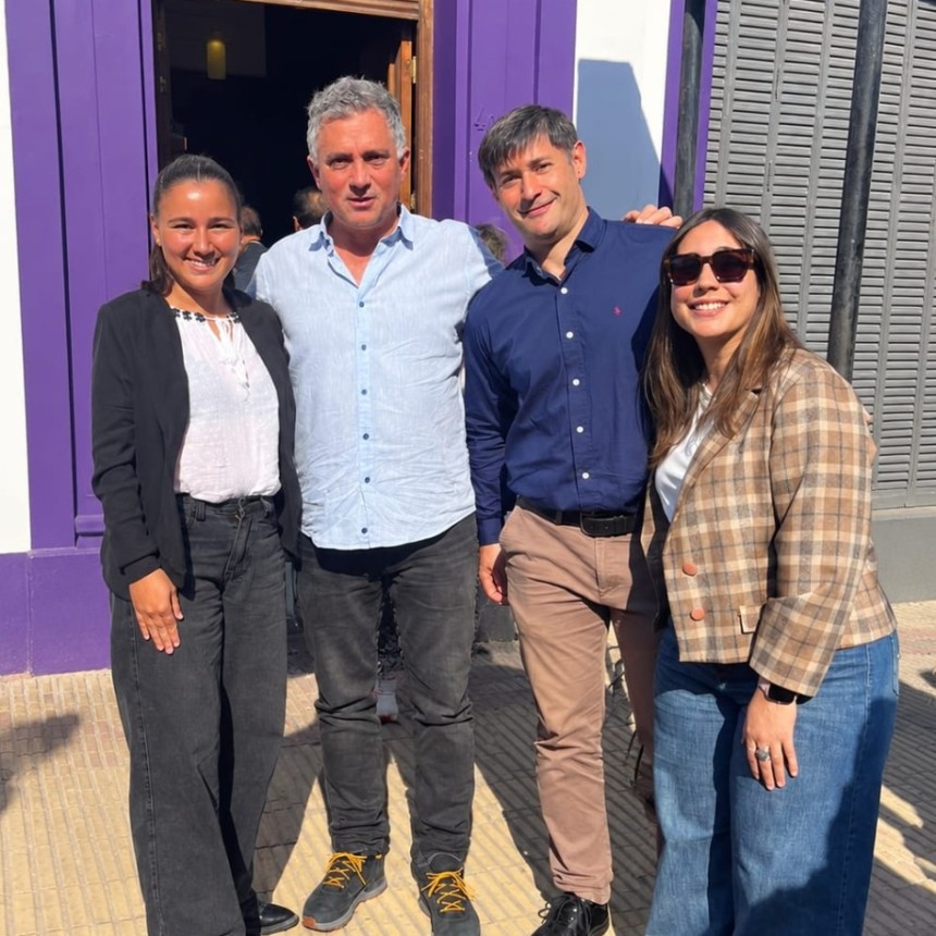 La delegaci&oacute;n de La Libertad Avanza Ramallo particip&oacute; de la apertura de un nuevo local partidario en San Pedro