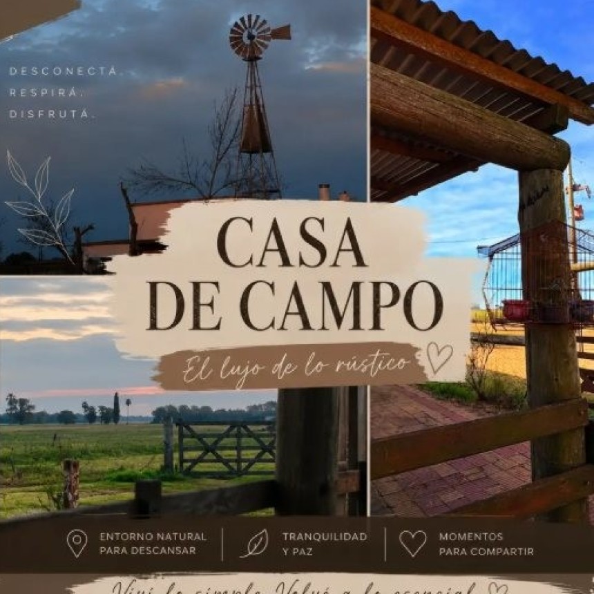 Turismo rural en Ramallo: un d&iacute;a de campo, yoga y desconexi&oacute;n 