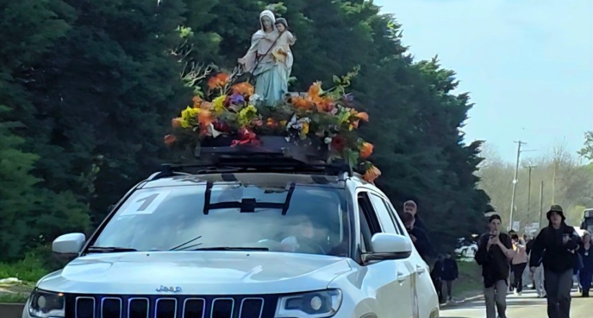 M&aacute;s de 800 peregrinos pasaron por Ramallo rumbo al santuario de la Virgen de San Nicol&aacute;s