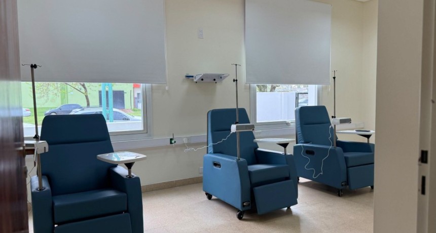 Inauguraron la Sala Oncol&oacute;gica &ldquo;Magdalena Leguizam&oacute;n&rdquo; en el Hospital Gomendio