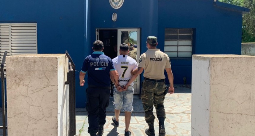 Detenido con marihuana