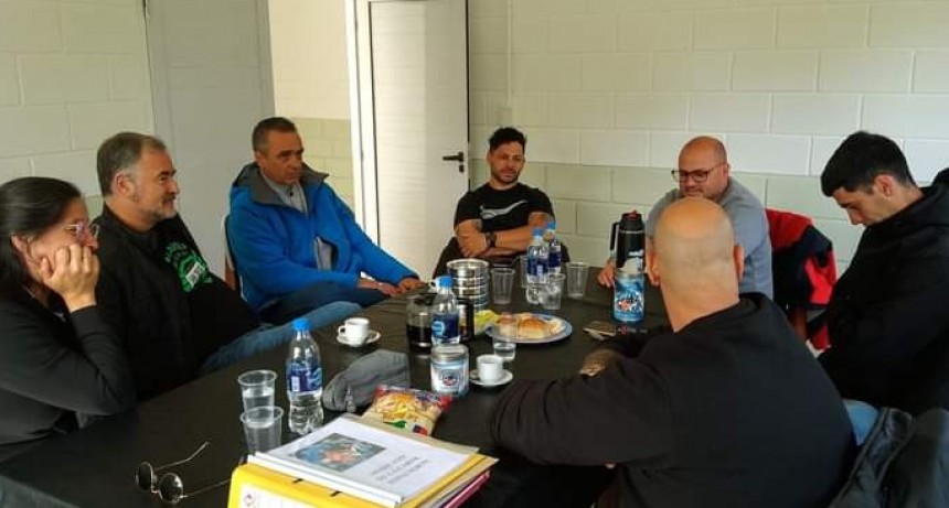 Mauro Poletti se reunió con autoridades del sindicato de la carne
