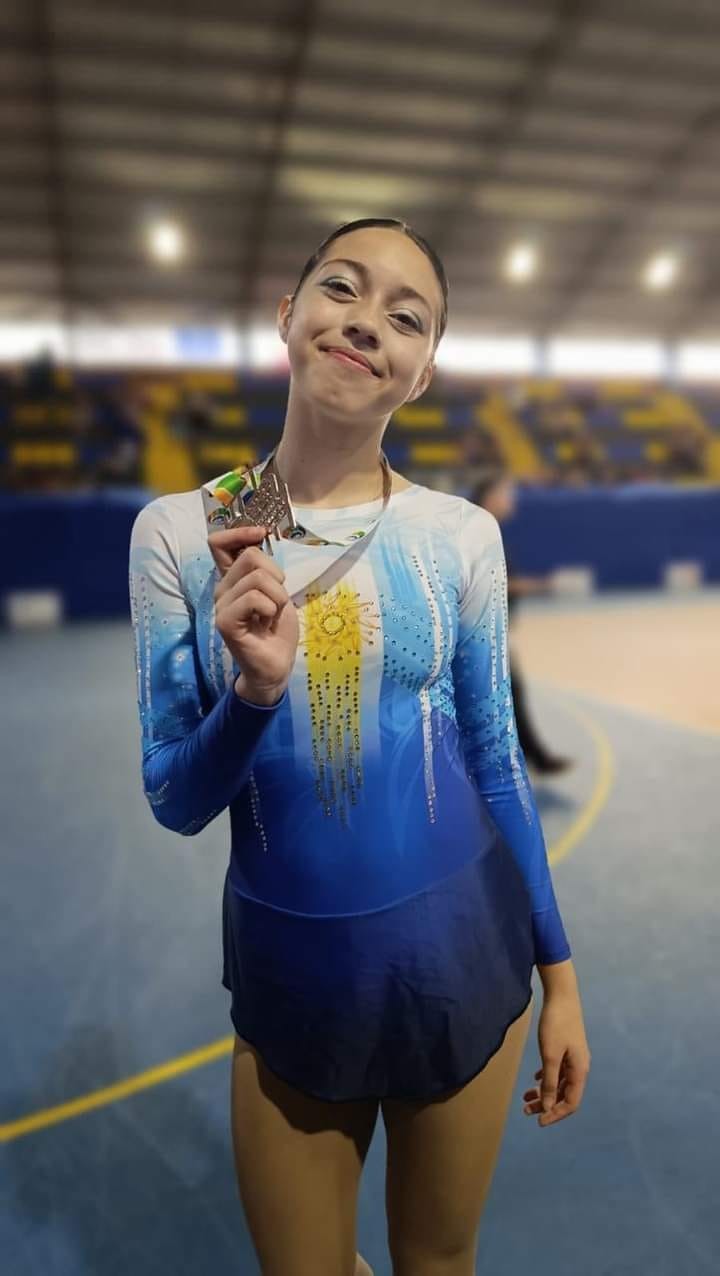 Patín: Alma Cesaretti Subcampeona Sudamericana en Brasil