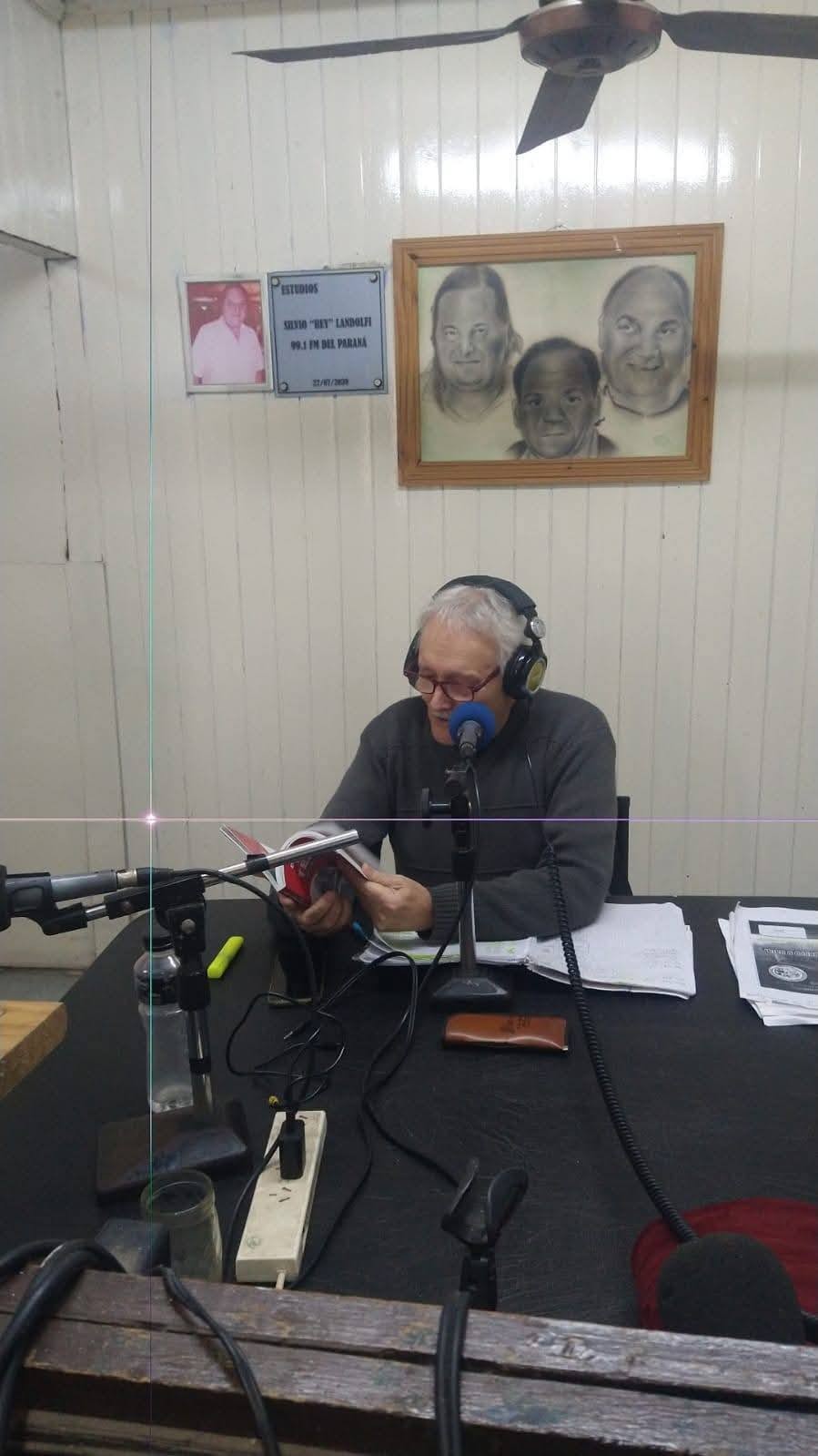 Dolor en Ramallo por el fallecimiento del periodista Roberto Méndez