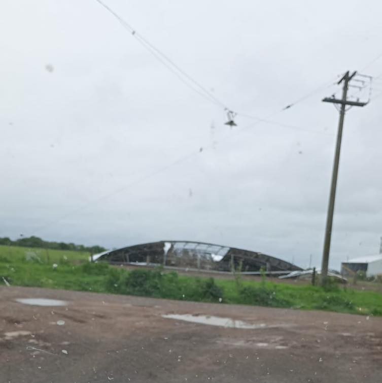 Temporal con lluvias intensas y fuertes vientos provocó daños en Ramallo y sus localidades