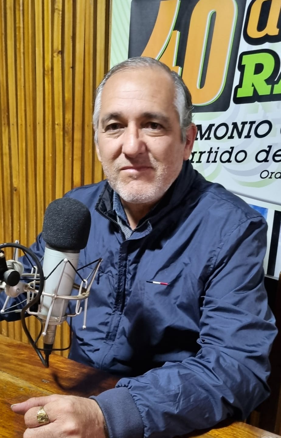 Jos&eacute; Manuel Benedetti, presidente de la UCR de Ramallo: "Quiero un candidato o candidata propia del radicalismo para 2027"