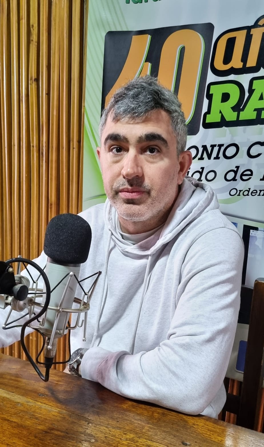 Mart&iacute;n Gil Miranda, director adjunto del hospital de Ramallo: "Es el &uacute;nico efector que tenemos y lo sostiene &uacute;nicamente el municipio"