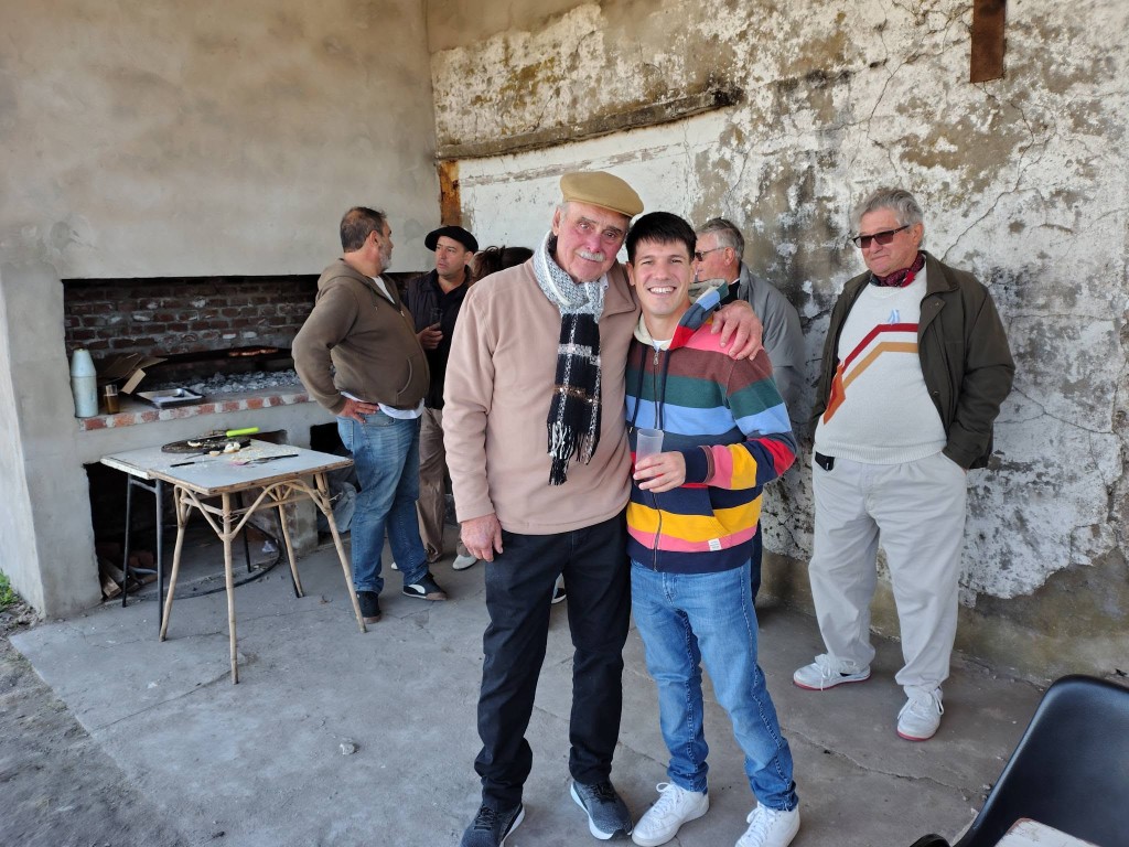 Mauro Vega: "Todo el amor que yo tengo por el club es un poco por mis abuelos y por mi viejo"