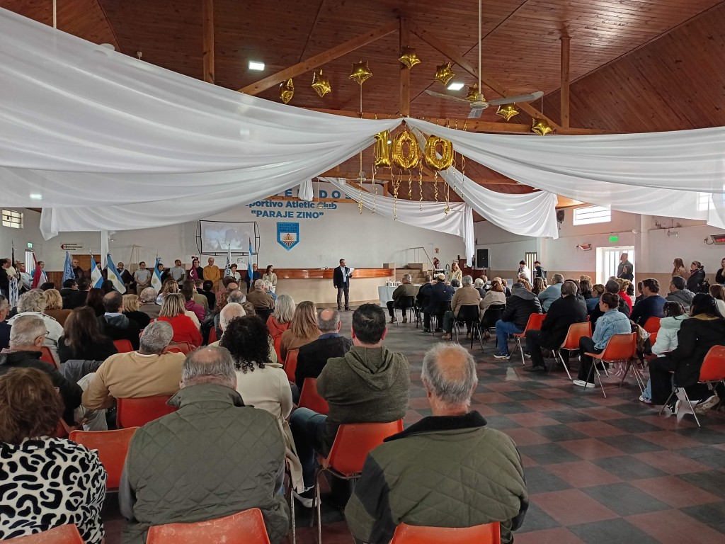 &ldquo;Un siglo de historia hecha con el coraz&oacute;n&rdquo;: el Deportivo Atletic Club de Paraje Zino cumpli&oacute; 100 a&ntilde;os