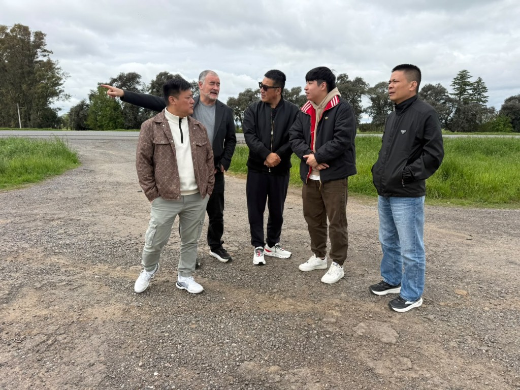 Empresarios chinos pusieron la mirada en Ramallo y su potencial agroindustrial