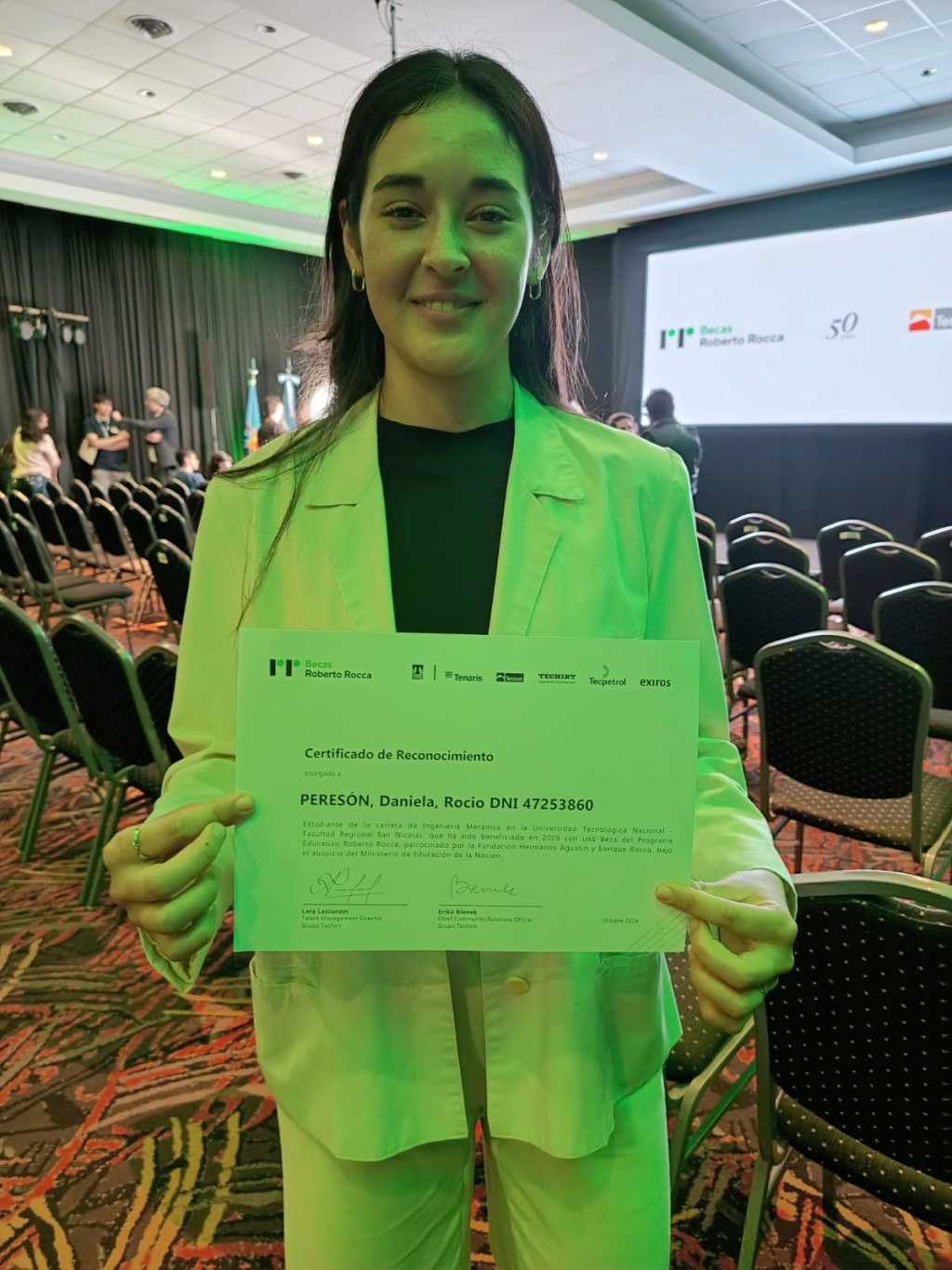 &ldquo;Las oportunidades se dan&rdquo;: Daniela Peres&oacute;n y su camino hacia la Ingenier&iacute;a Mec&aacute;nica
