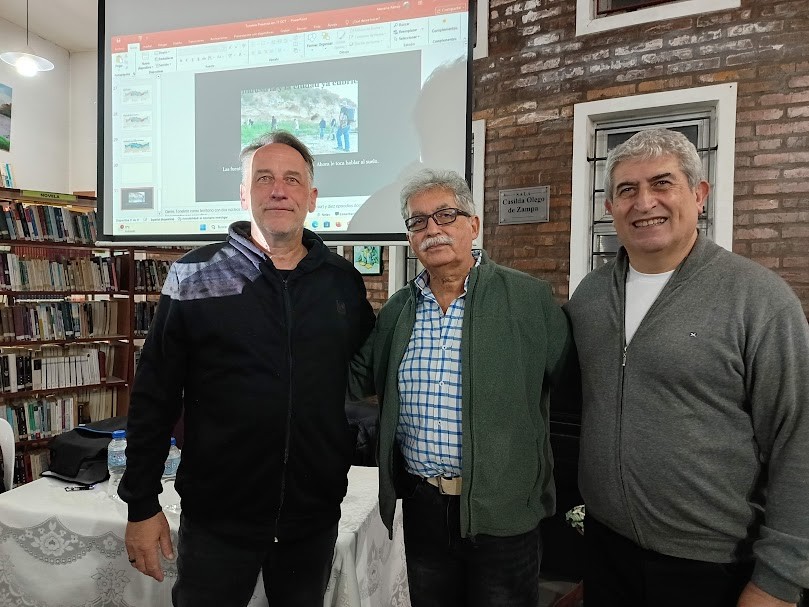 La Guerra del Paran&aacute;, bajo la lupa de la arqueolog&iacute;a: una sala atenta escuch&oacute; a Mariano Ramos sobre Vuelta de Obligado y El Tonelero