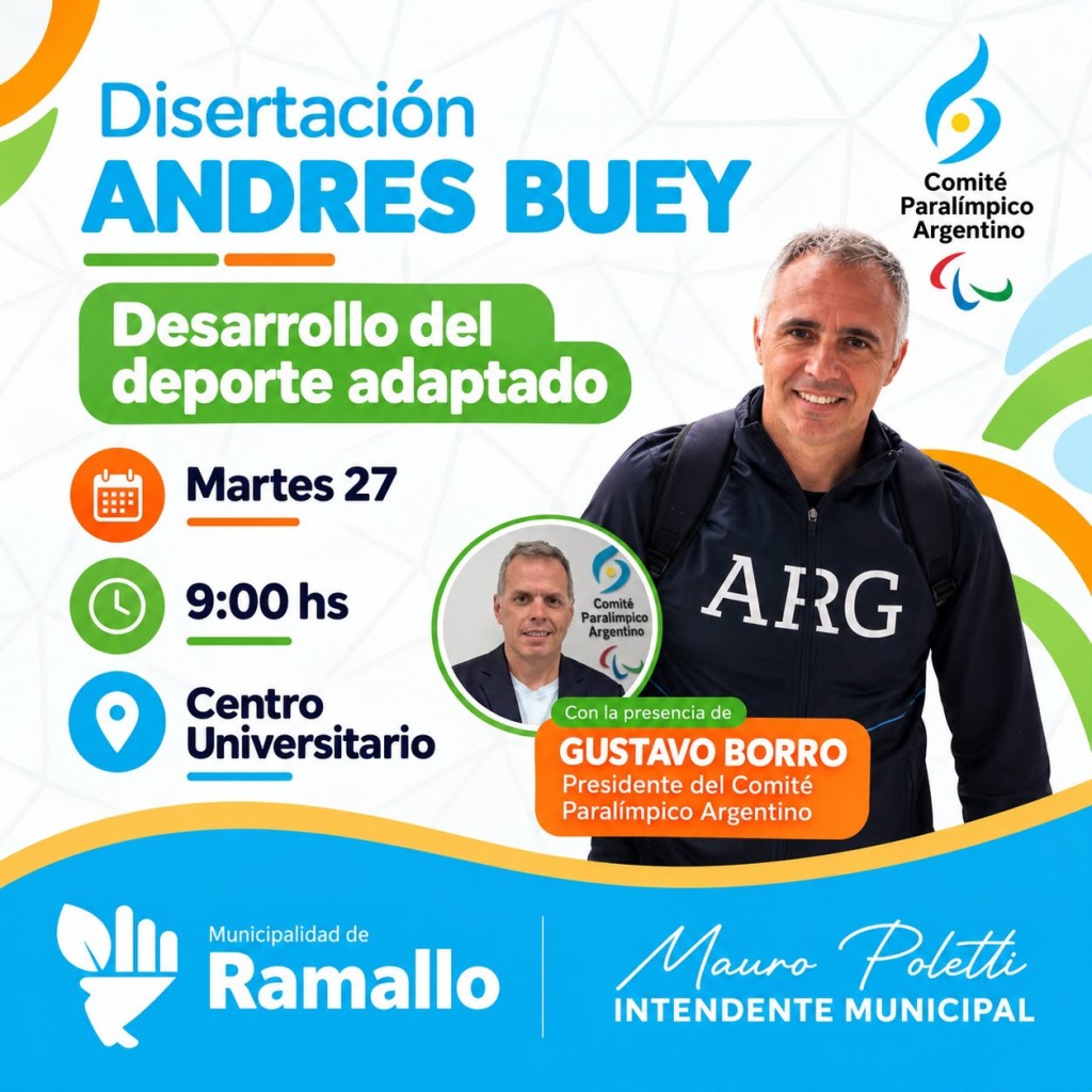 Realizar&aacute;n una capacitaci&oacute;n sobre deporte adaptado para promover la inclusi&oacute;n