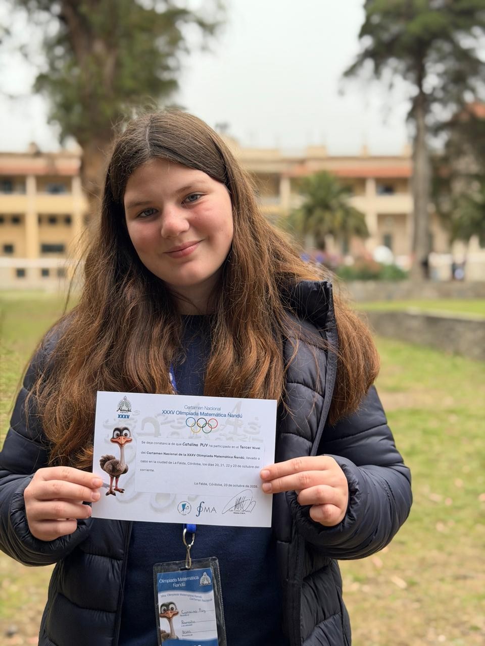Catalina Puy, la joven de Ramallo que lleg&oacute; a las Olimp&iacute;adas Matem&aacute;ticas Nacionales en C&oacute;rdoba