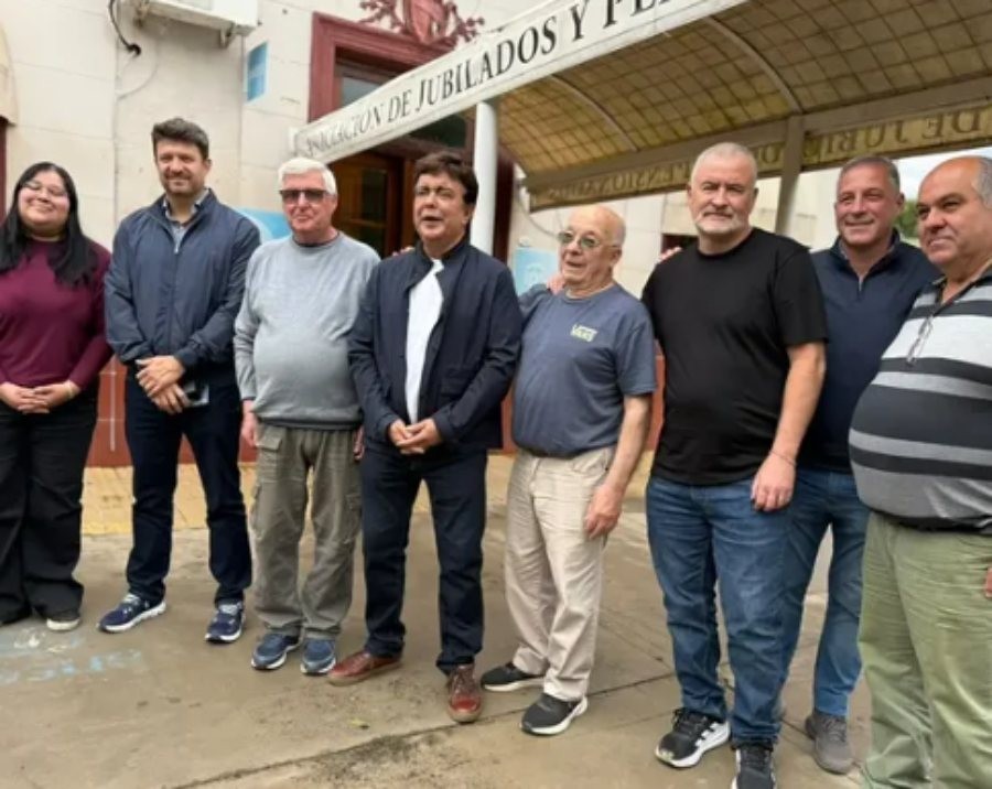 Poletti reforz&oacute; su alineamiento con Kicillof y recibi&oacute; a Fernando Espinoza en Ramallo