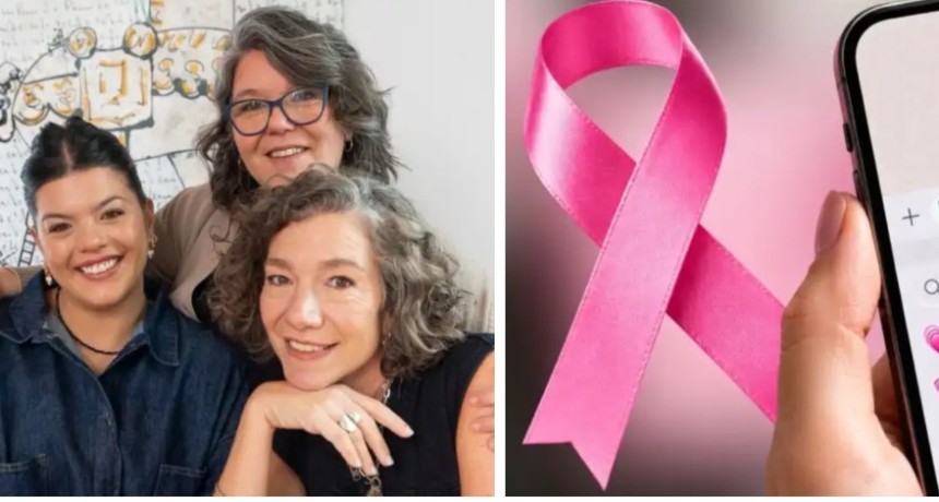 Ramallenses detr&aacute;s de #SumaElLazoRosa: la campa&ntilde;a que pide un emoji para el s&iacute;mbolo de la lucha contra el c&aacute;ncer de mama