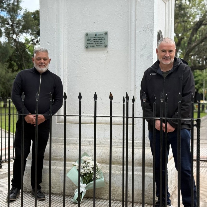 162 a&ntilde;os de historia: homenaje en la hist&oacute;rica Pir&aacute;mide por el aniversario del partido