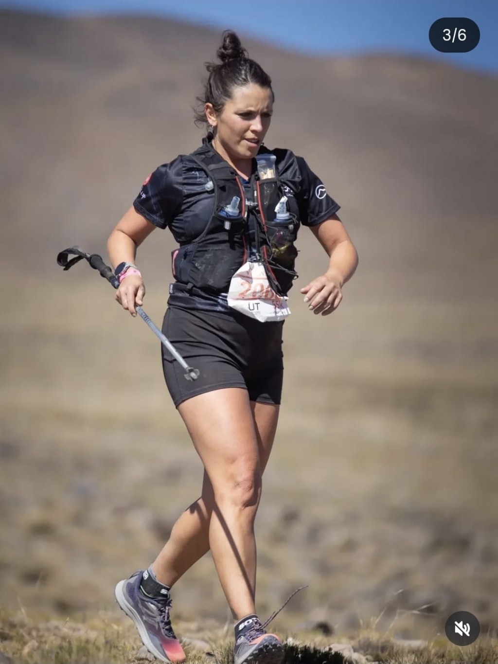 Carla Foresi cerró su año deportivo en Mendoza con una exigente carrera de montaña