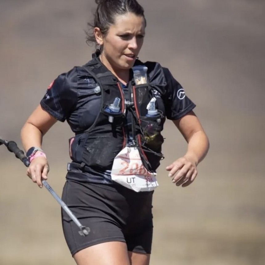 Carla Foresi cerró su año deportivo en Mendoza con una exigente carrera de montaña